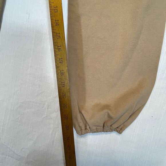 The Mayfair Group Tan It’s Not You It’s Me Elastic Waistband Sweatpants Medium - Picture 9 of 9